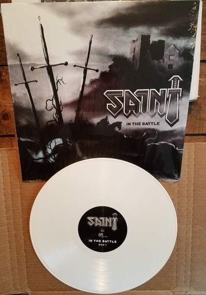 saint in the battle på vit vinyl!
